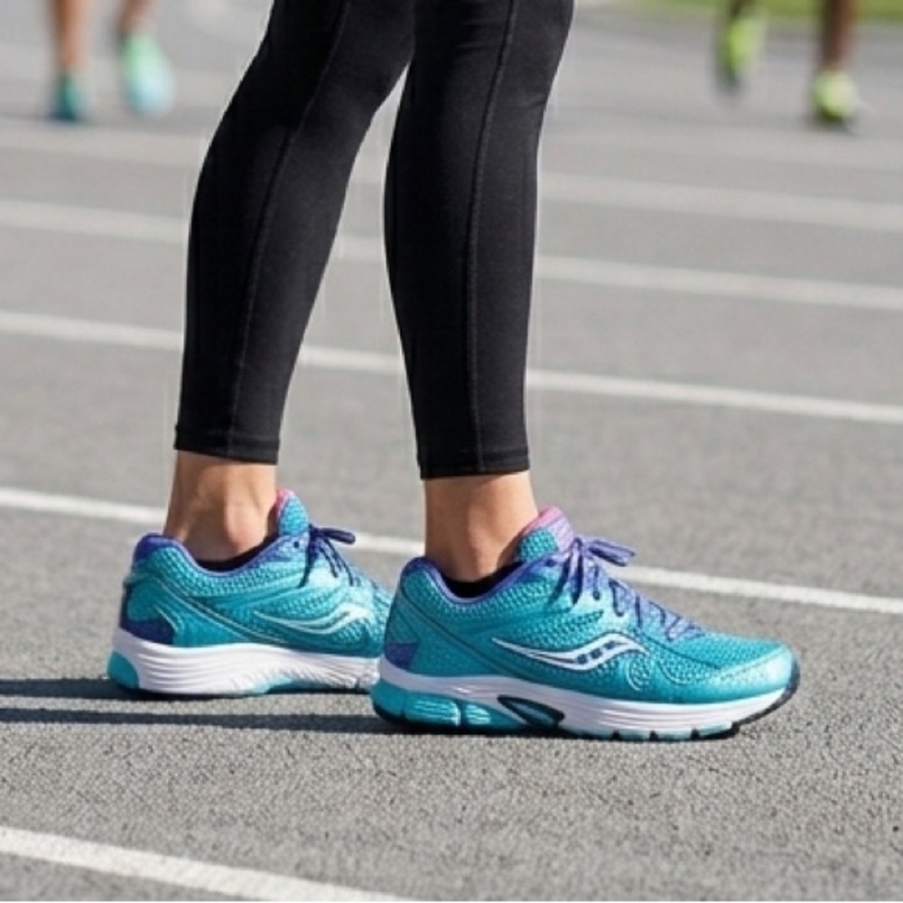 Saucony IGNITION 5 Blue and Purple Sneakers